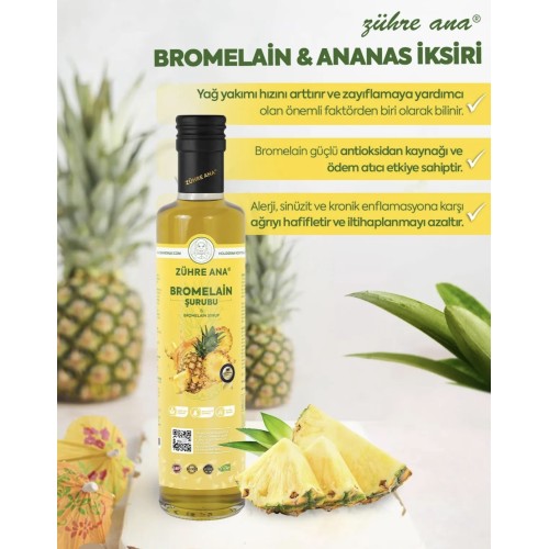 Zühreana Bromelain Şurubu